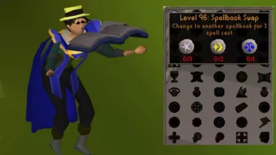 How to Switch to the Ancient Spellbook in OSRS
