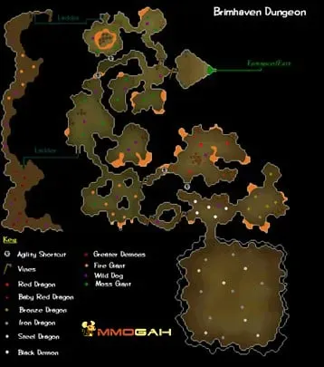 Discovering the Safe Spot for Fire Giants in Brimhaven Dungeon: A Guide for OSRS Players