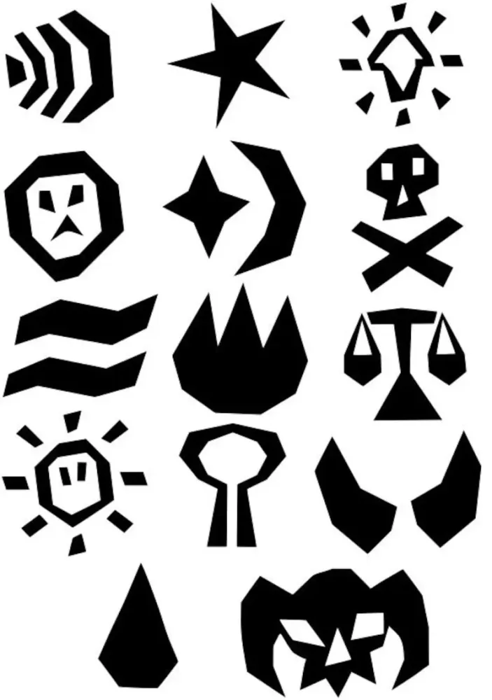 OSRS Rune Symbols SVG and PNG Files Old School Runescape  Etsy