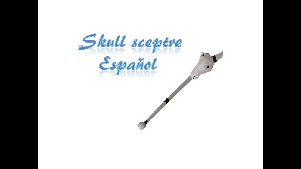 Como conseguir el Skull Sceptre OSRS Espaol  YouTube