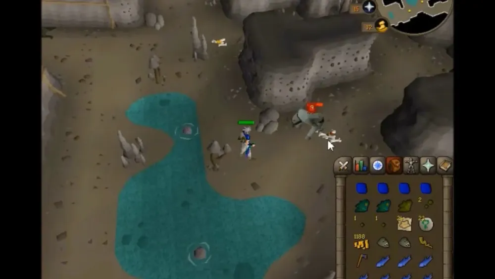Osrs cave horrors cannon spot