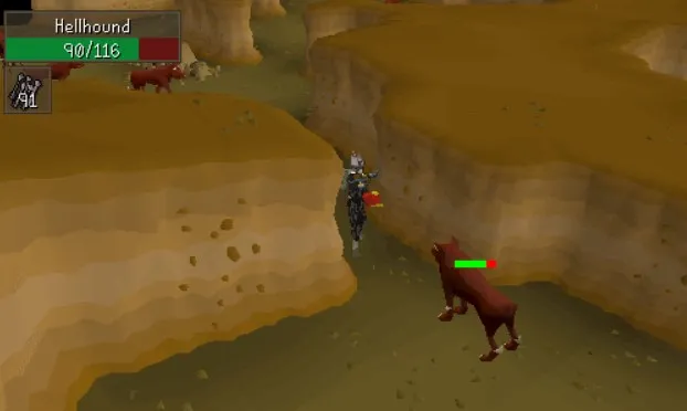 OSRS Hellhound Safespot  AlfinTech Computer