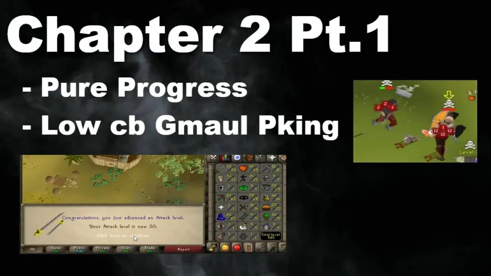 Building a new pure Chapter 2 pt1  Gmaul Build  Low lvl Bh pking 