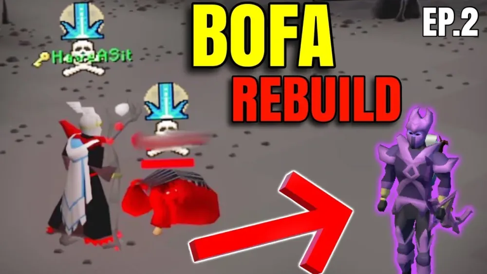 BOFA TO CRYSTAL ARMOUR REBUILD EP2  OSRS PKING  YouTube