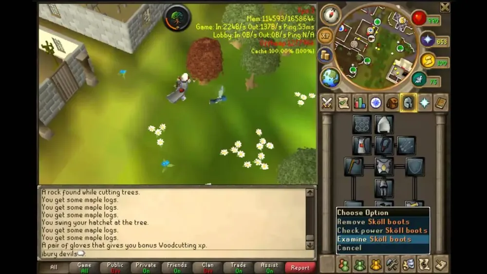 My way of getting fast woodcutting xp  YouTube