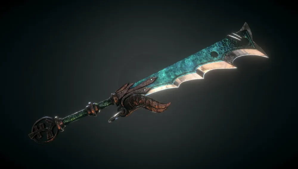 Bandos Godsword  3D model by johnskyrim c3edb6c  Sketchfab