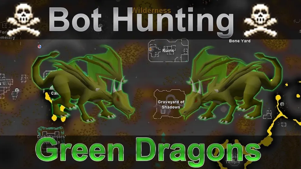 OSRSGuide to Killing Green Dragon Bots  Easy Money Guide 2019  YouTube