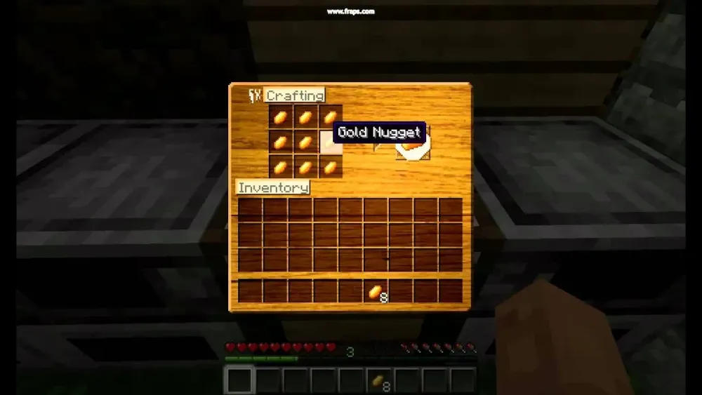 Minecraft The use of Gold Nuggets  YouTube