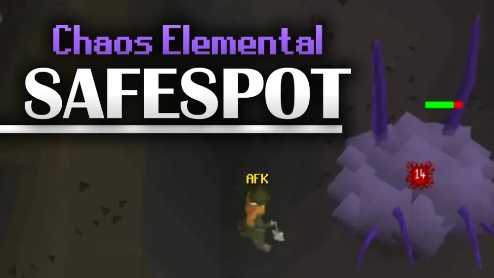 Chaos Elemental Safespot Guide No Movement Needed  Old School 