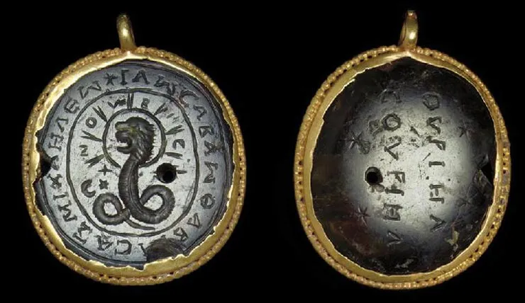 10 Protection Amulets and Magic Charms Featuring Gnostic Symbolism