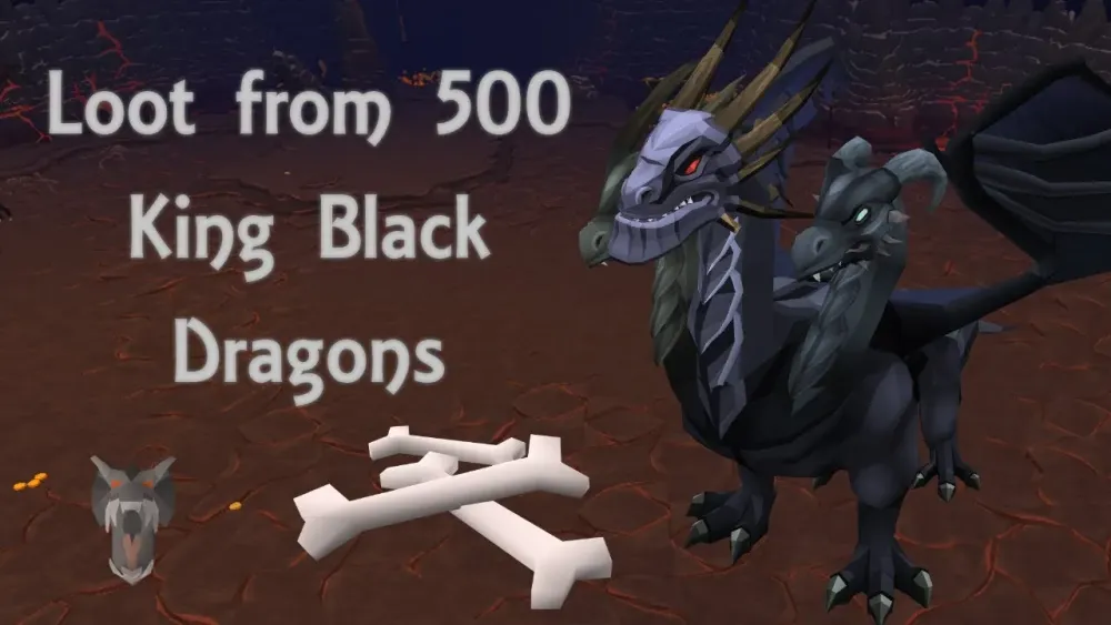 Selling Loot tab from 500 King Black Dragons  RuneScape  0994JT  YouTube