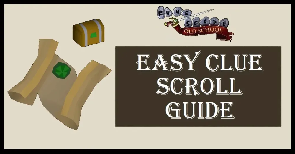 OSRS Easy Clue Scrolls Guide  Gear  Inv Setup