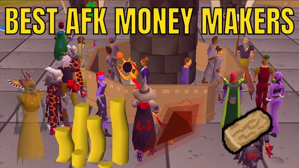 5 of The Best AFK Money Makers in OSRS  YouTube