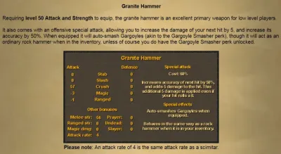Granite Hammer OSRS Price: A Comprehensive Guide to Value and Trends
