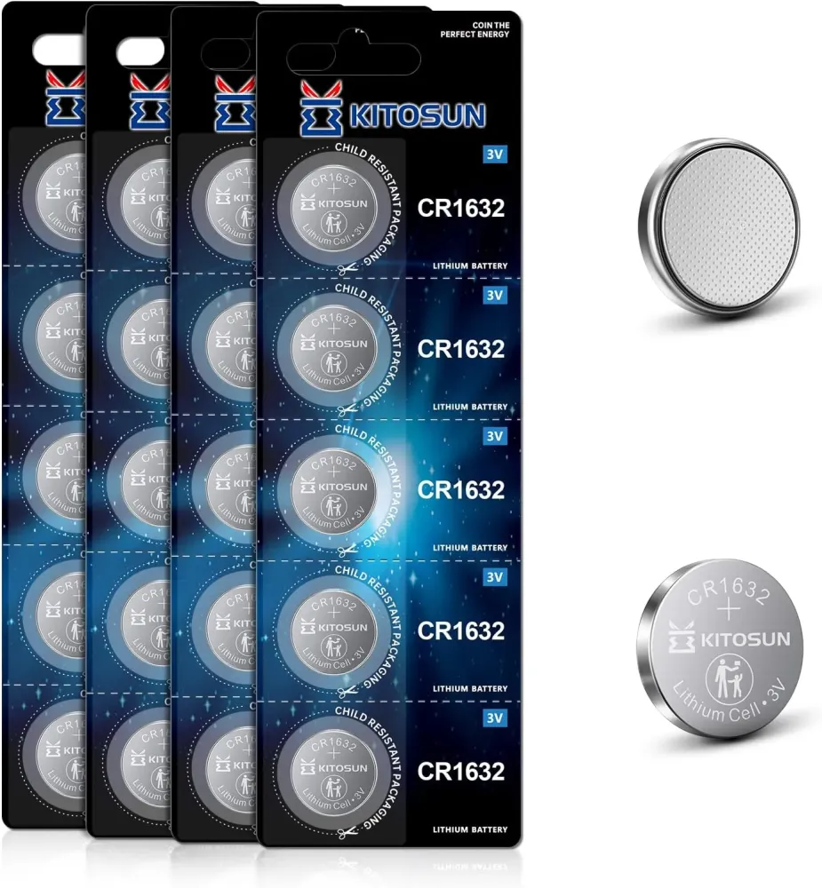 KITOSUN CR1632  Batera de moneda de litio de 3 V Batera de botn de 