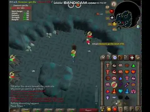 osrs demonic gorilla  YouTube