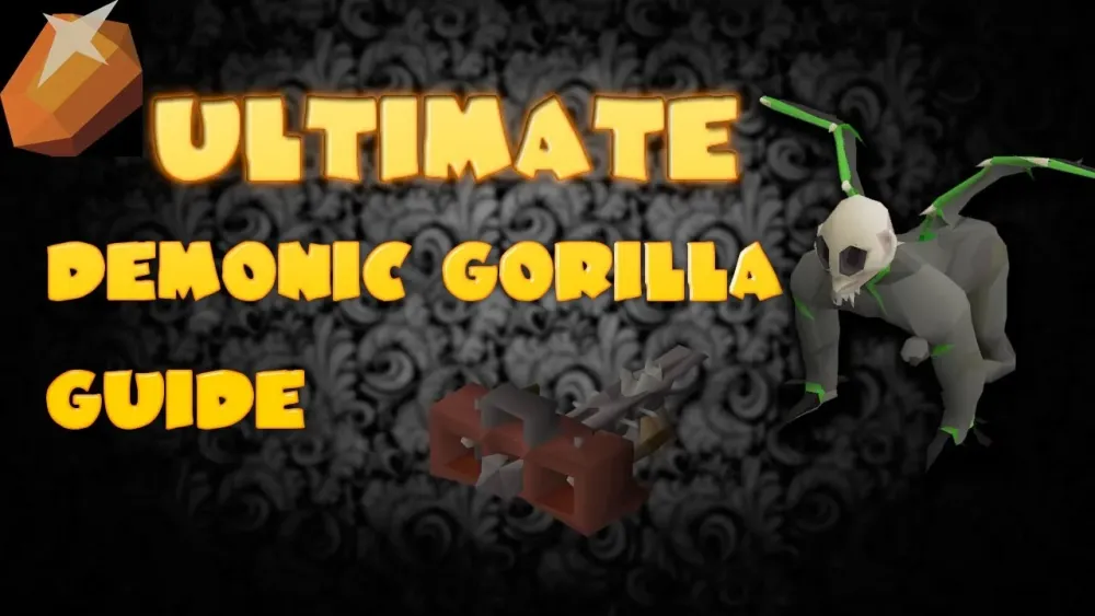 Easy Demonic Gorilla Guide OSRS  YouTube
