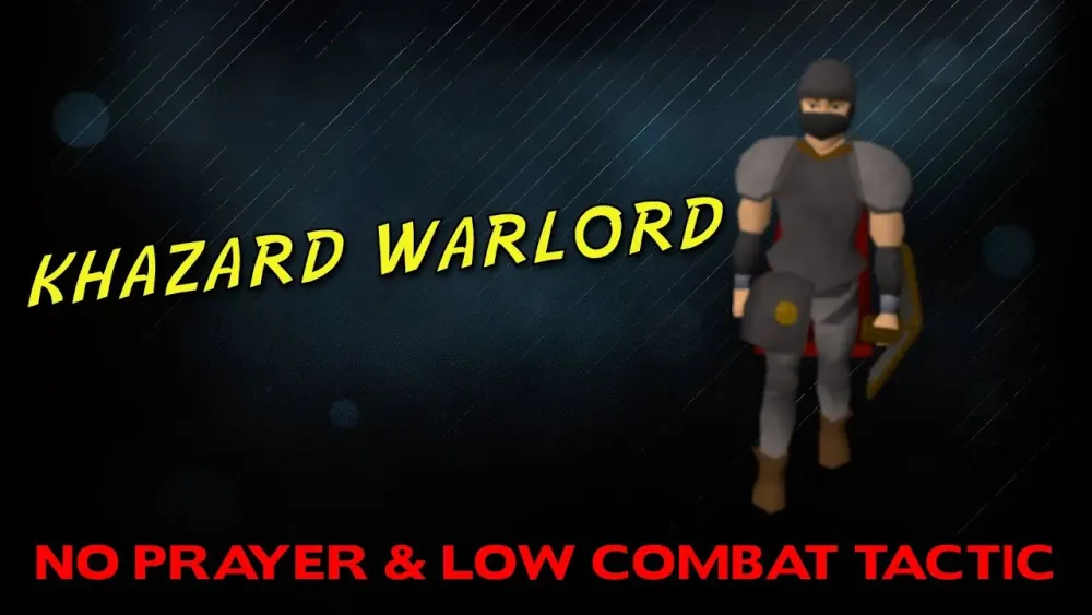 Oldschool RuneScape Killing Khazard Warlord Tree Gnome Village 