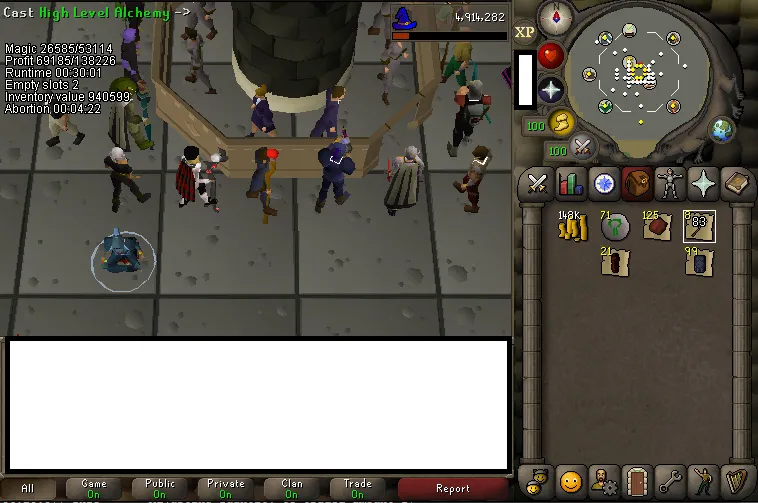 Auto Grand Exchange Alcher  Calculates profitable items to alch 