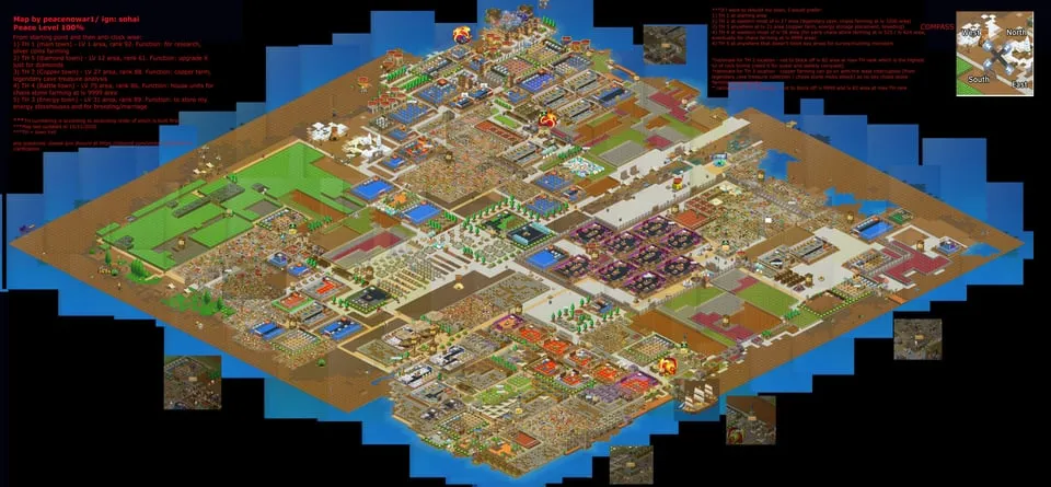Kingdom adventurers full map  complete edition peace level 100 
