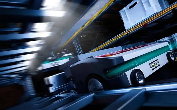 KNAPP to deliver first OSR Shuttle Evo to Kramp  Warehouse 