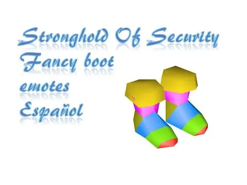 Stronghold Of Security Fancy boot y emotes OSRS Espaol  YouTube