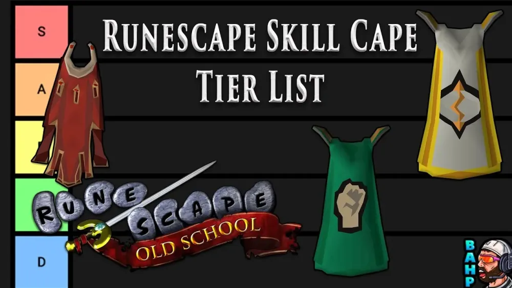 OFFICIAL OSRS Skill Cape Tier List  YouTube