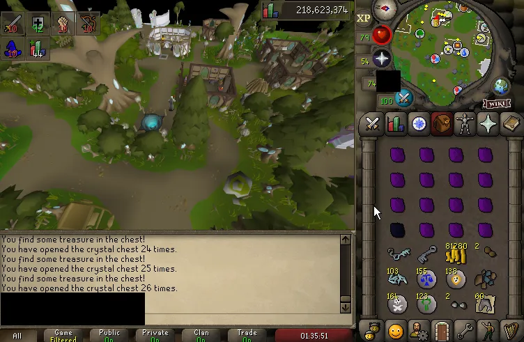 The Rarest Drop in OSRS: Uncut Onyx from a Bag Full of Gems