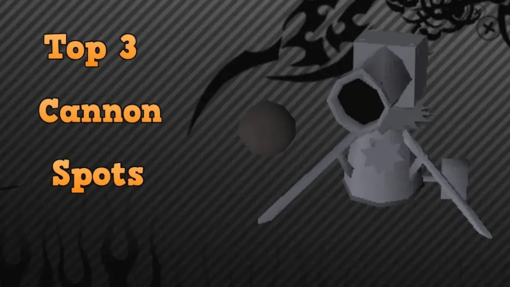 Top 3 Cannon Spots in OSRS  YouTube