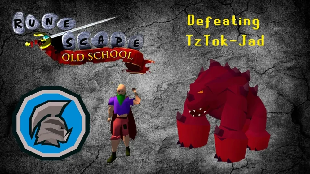 OSRS Ironman  Defeating TzTokJad Mid stats  YouTube