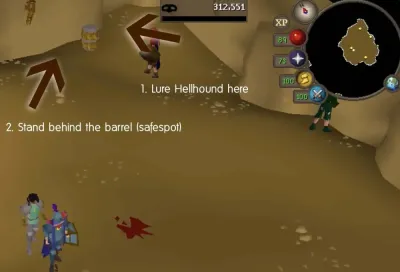 Hellhound Safe Spot OSRS: Best Locations and Strategies for Easy Slayer Tasks