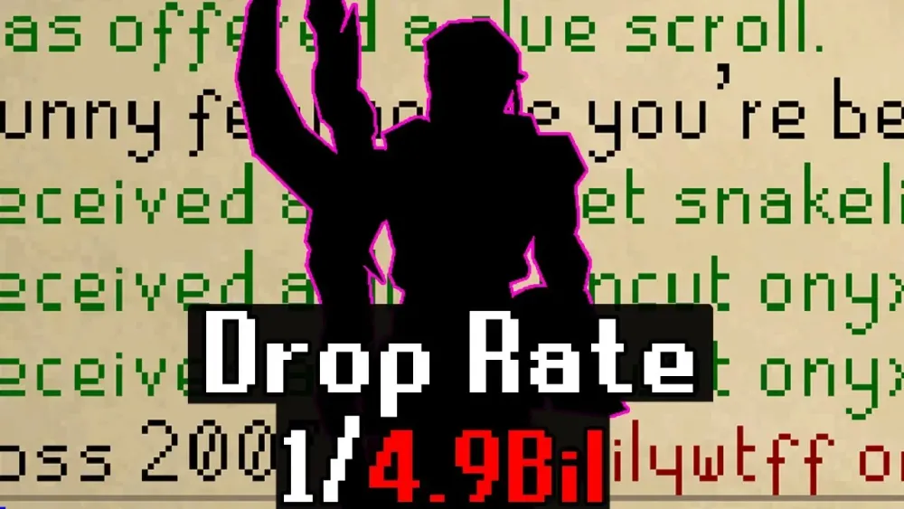 What is the Rarest Drop in the History of Oldschool Runescape  YouTube