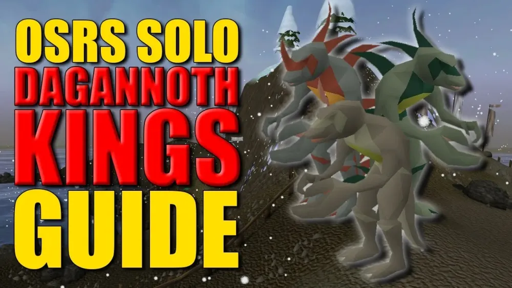 OSRS Solo Dagannoth Kings Guide w 100 Kills Loot Easy OSRS Boss 