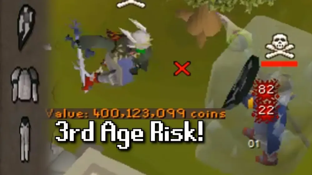 Full 3rd Age  Ancestral Pking 400M PK  Osrs PvP Pking  YouTube