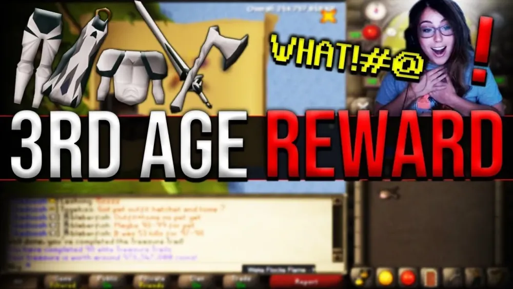 3rd Age Reward From Clue Finally Gets A Reward OSRS RuneScape Bug 