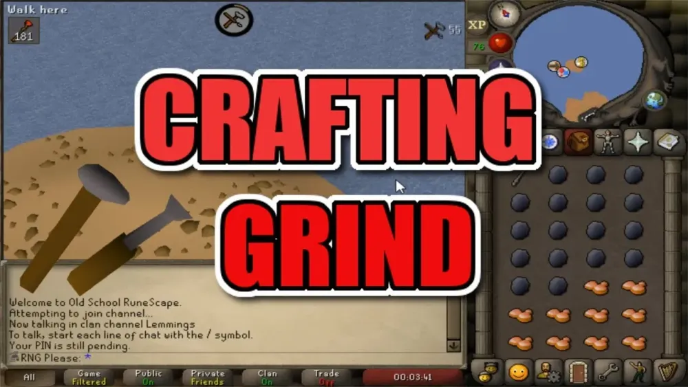 BEST IRONMAN CRAFTING XP 9 Ironman OSRS  YouTube