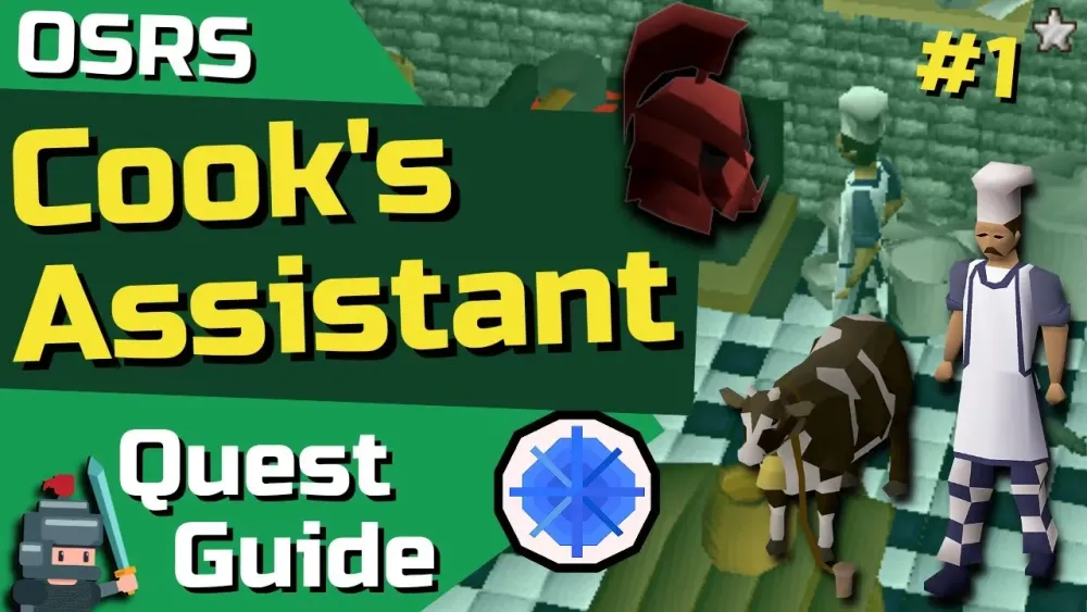 Cooks Assistant OSRS F2P Quest Guide  OSRS Ironman Friendly  YouTube