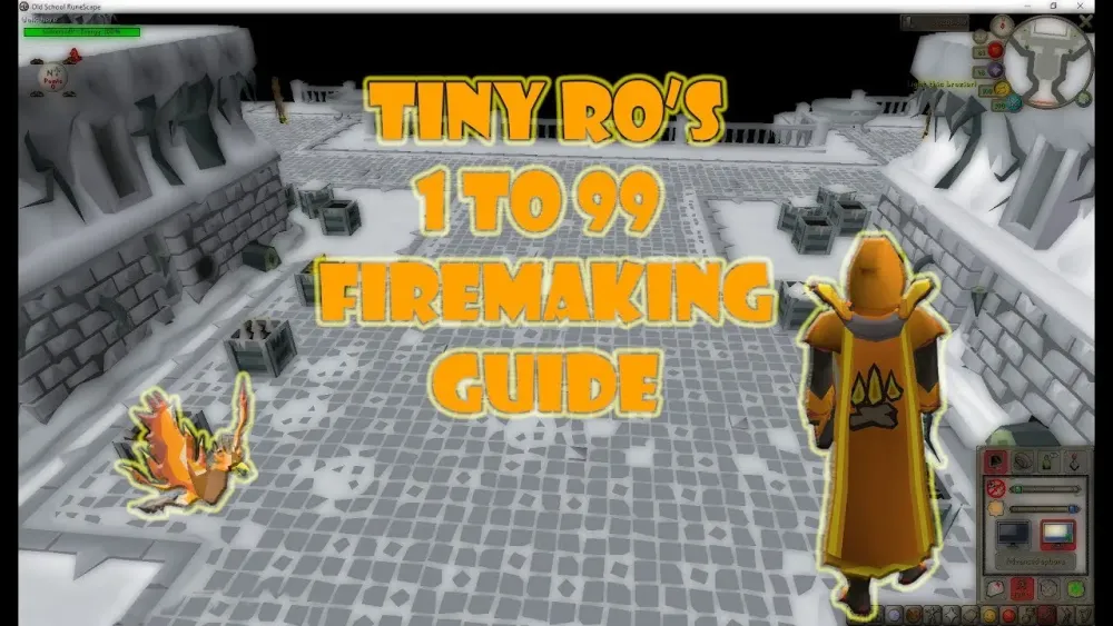 Fastest 99 stat in osrs 1 to 99 Firemaking Guide  YouTube
