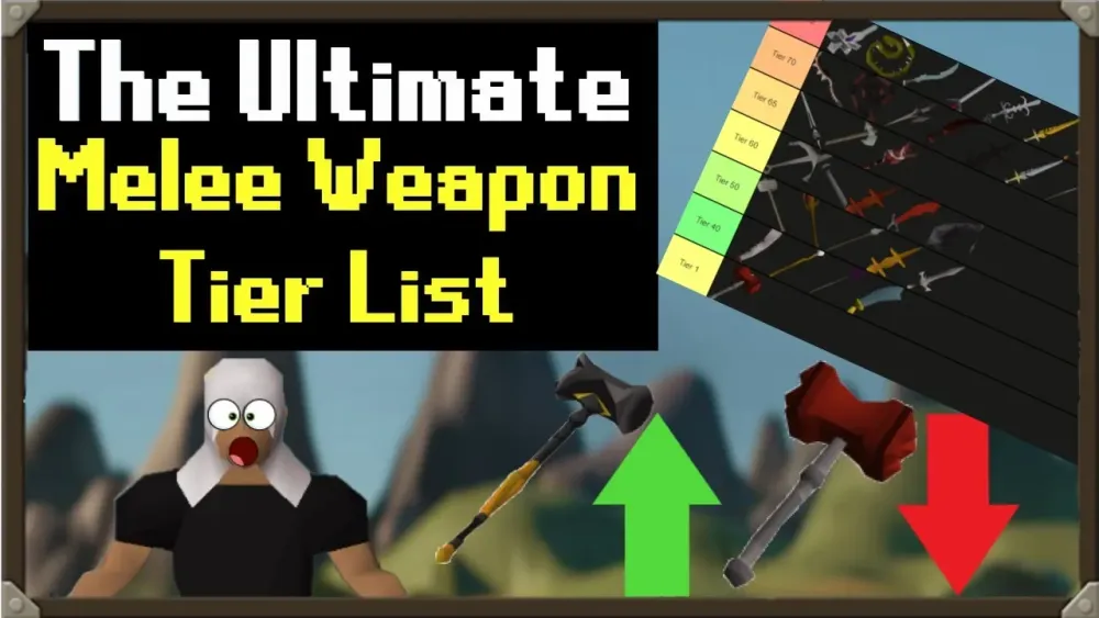 Osrs weapon tier list