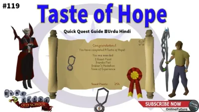 Abomination Safe Spot OSRS Guide for A Taste of Hope Quest