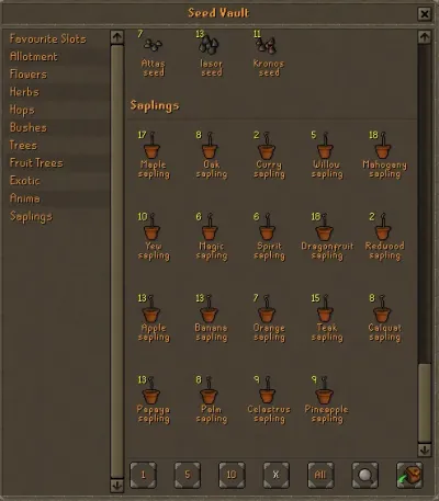 OSRS Magic Sapling GE Guide for Profitable Farming and Trading
