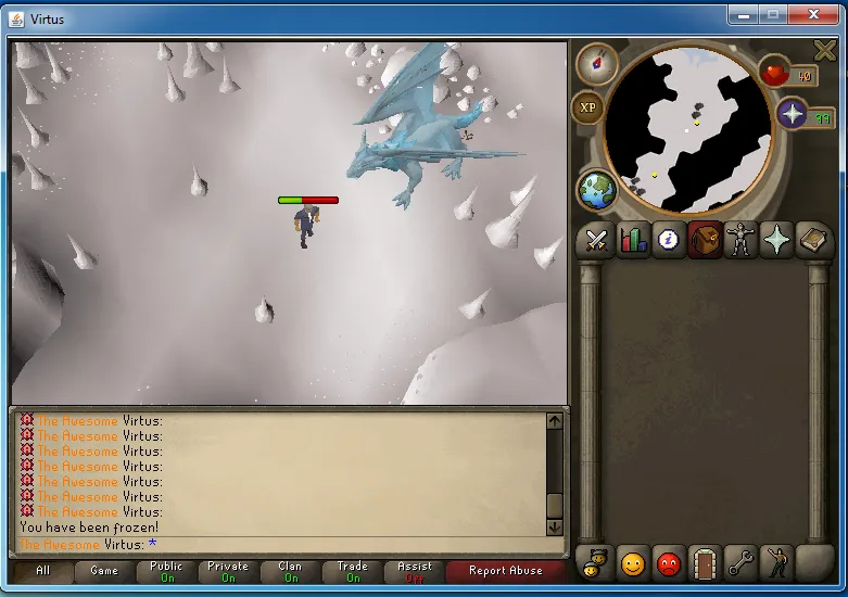 Virtus RSPS  Grand Exchange  Party Room  More  Sell  Trade Game 