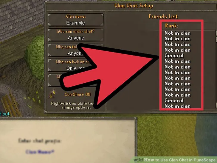 How to Use Clan Chat in RuneScape 11 Steps with Pictures