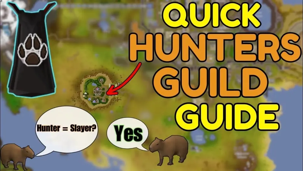OSRS  Simple Hunters Guild Guide  YouTube