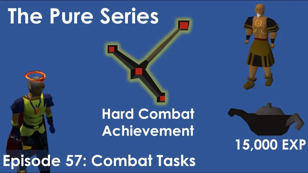 OSRS Pure Series  Episode 57 Hard Combat Achievement  YouTube