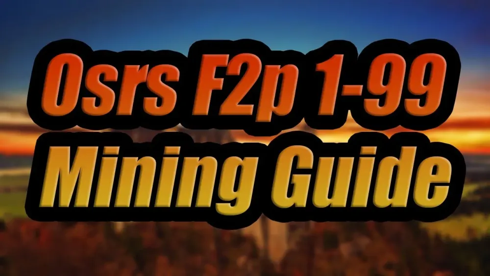 OSRS F2P Coal Mining Guide for Beginners and Pros