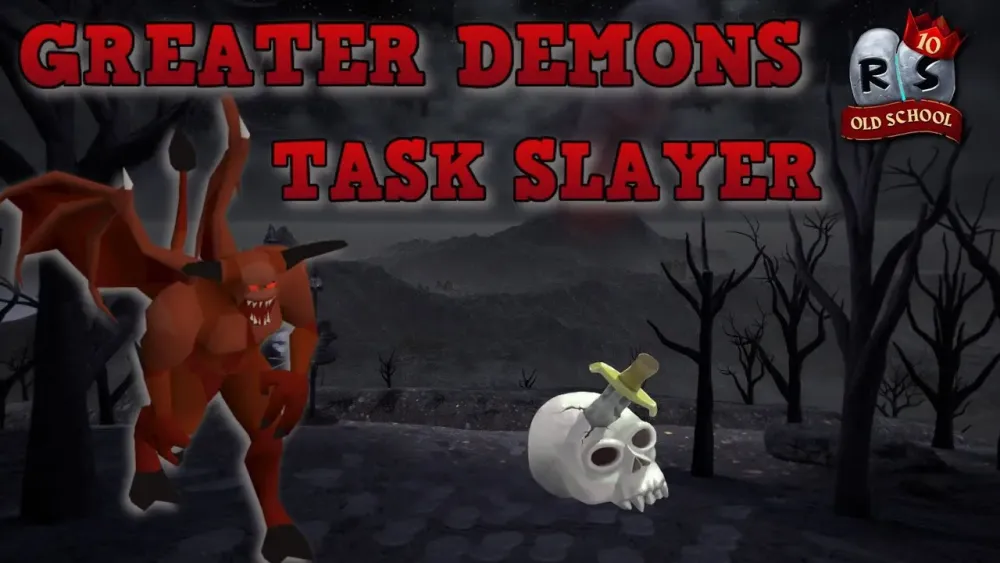 OSRS GUA PARA HACER LA TASK DE SLAYER GREATER DEMONS OLD SCHOOL 