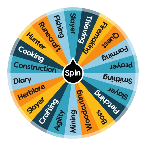 Osrs random progress wheel  Spin the Wheel  Random Picker