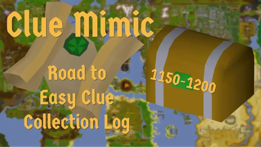 OSRS Clue Mimic  Loot From 50 Easy Clue Scroll Caskets 11501200 