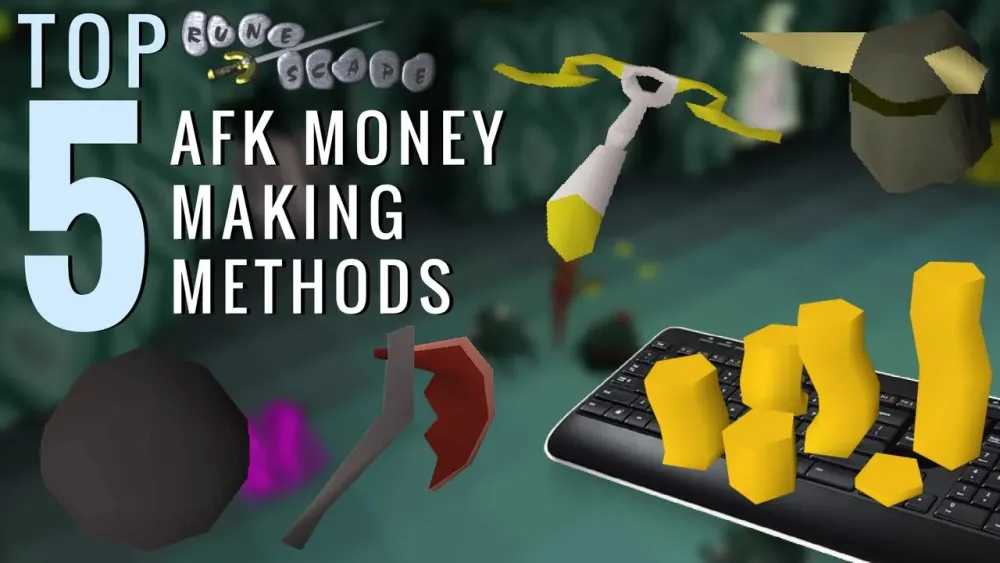 TOP 5 AFK Money Making Methods  Old School Runescape  YouTube